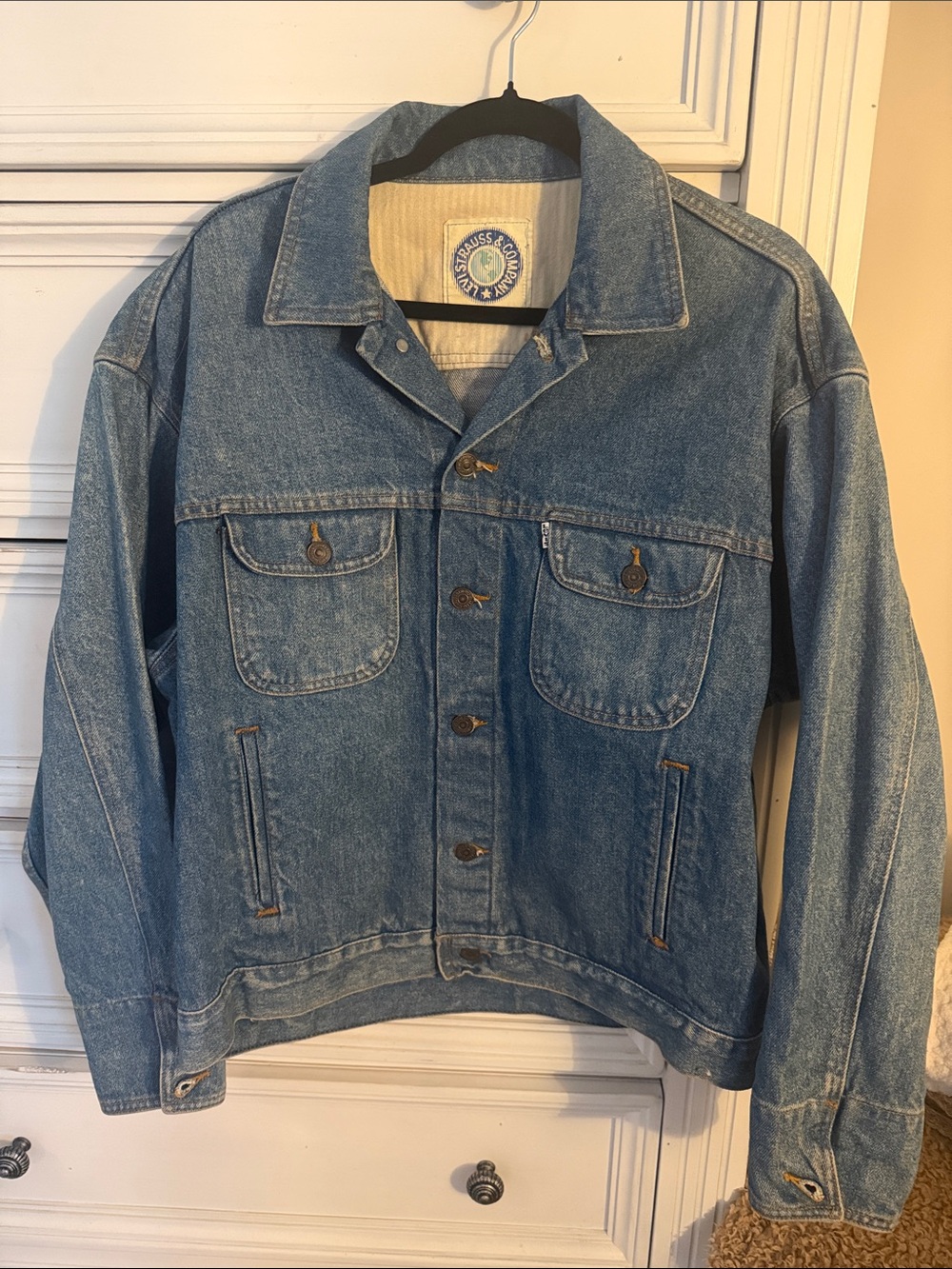 Levi’s Strauss and Company Vintage Blue Denim Jacket - Classic Trucker Style